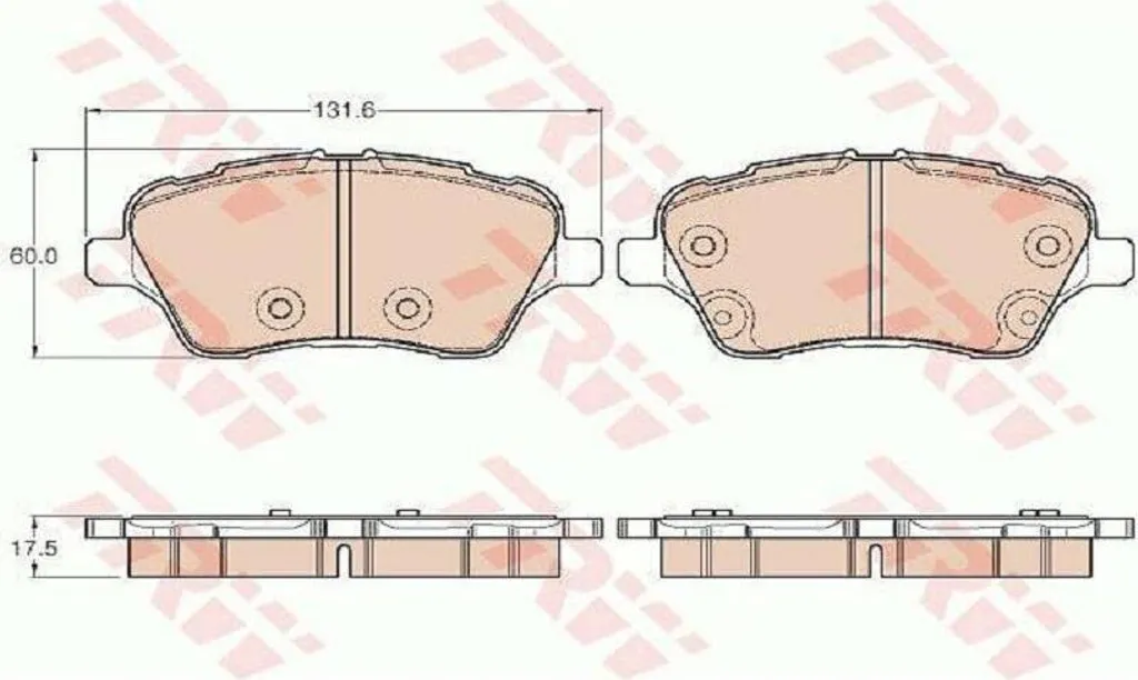 Plaquettes de frein TRW GDB1959 idéales pour sécurité routière optimale