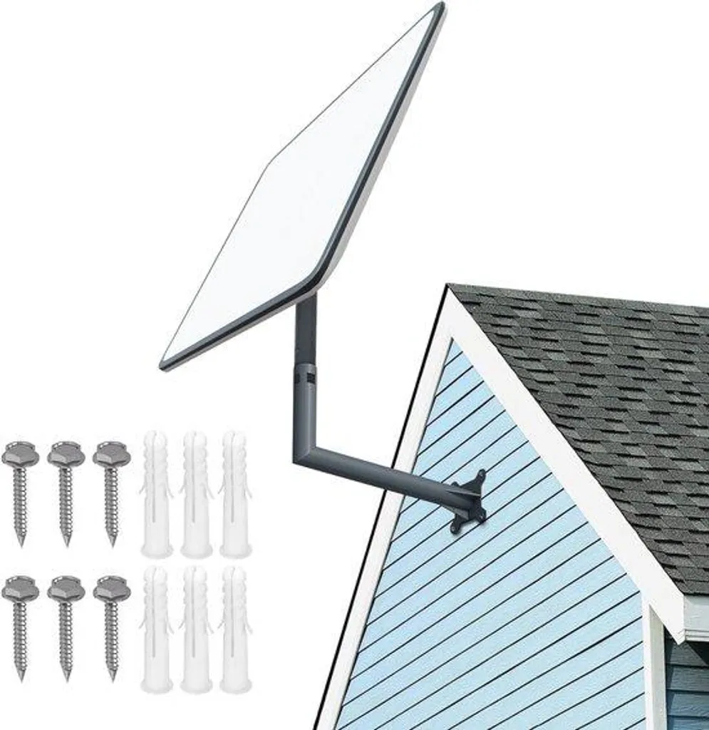 Fixation Internet par satellite V2 extérieur : fini les pertes de signal