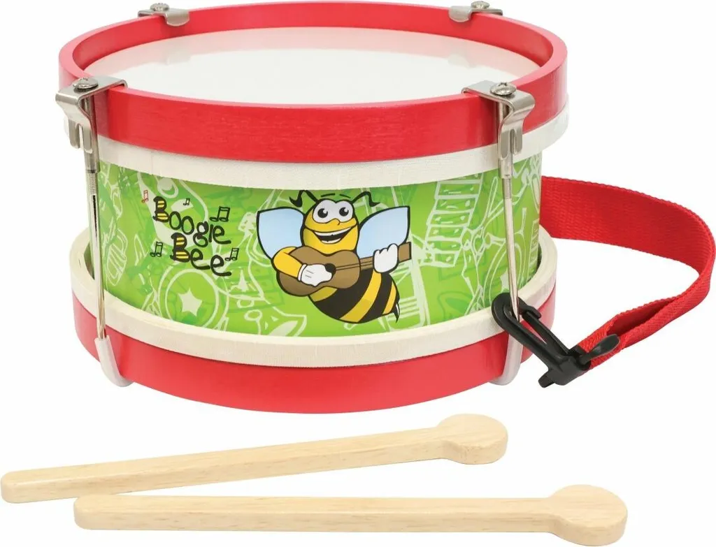 Tambour de marche léger en bois 22cm pour éviter la fatigue en défilé