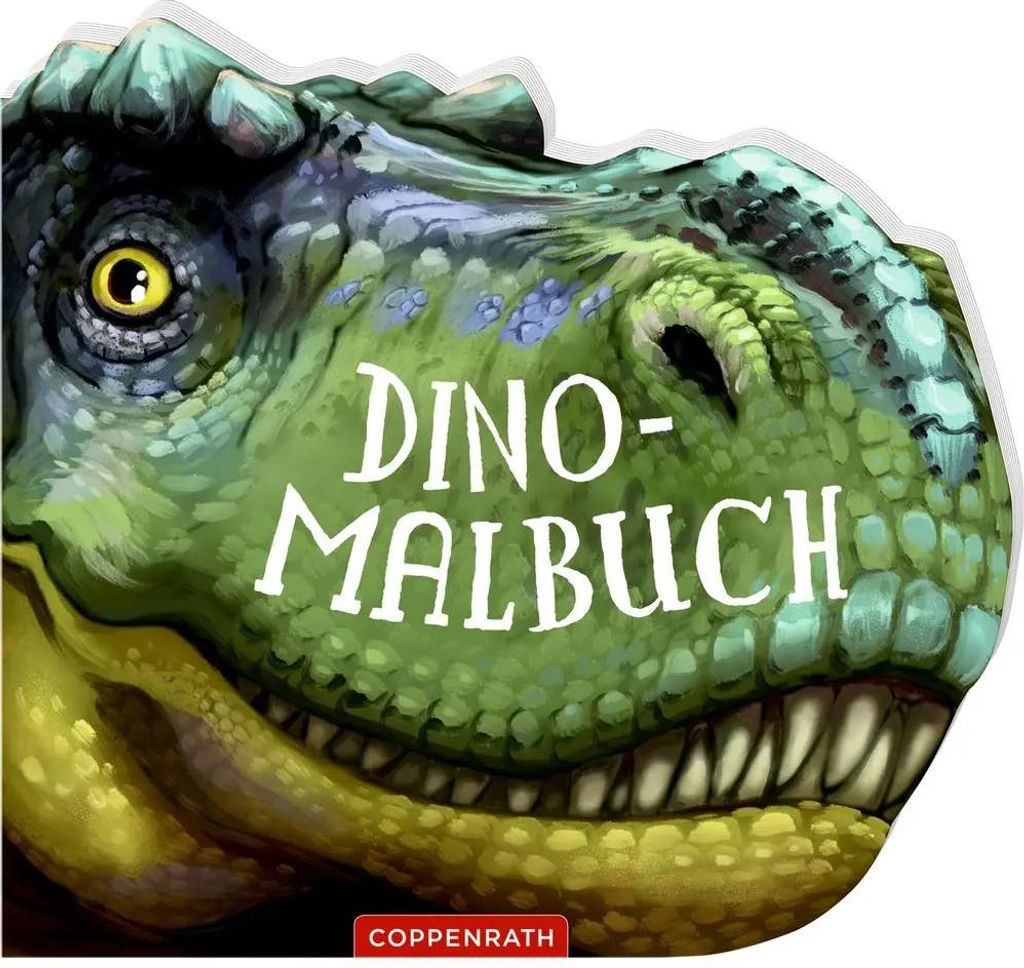 Libro da colorare a tema dinosauri Immagine del prodotto 