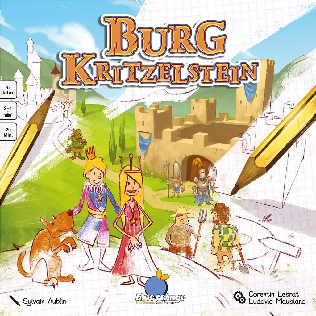 Château de Kritzelstein ASM - Modèle BLOD0015 avec Détails de Pierre Réels