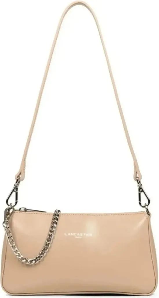 Sac trotteur Lancaster Suave Even Beige Foncé, idéal pour votre quotidien