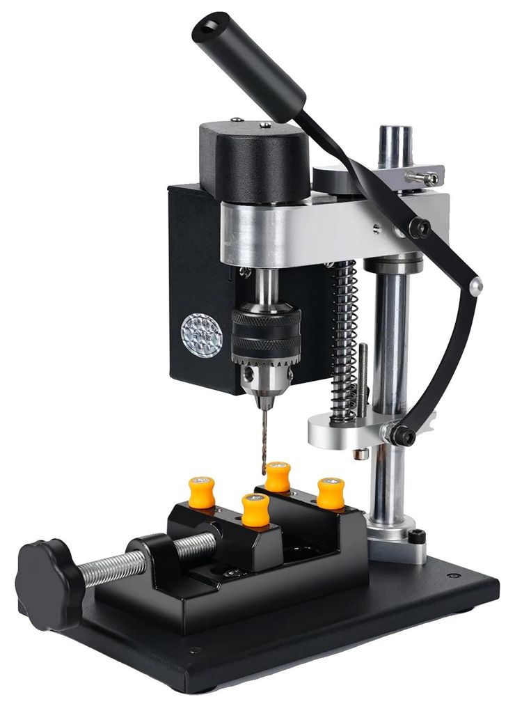 Mini boormachine voor op tafel, 7 snelheden, precisie Productafbeelding 