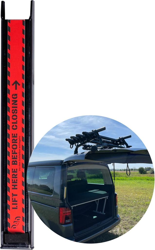 040 Parts Heckklappenaufsteller Stahl kompatibel für VW T5 California für VW T6 Cali für VW T6.1 California für Volkswagen Zubehör