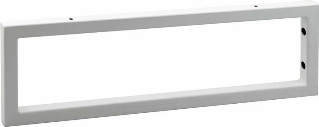 Reggimensola Pesante Acciaio 490x150mm Bianco | Portata Garantita