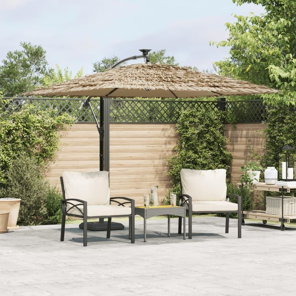 VIDAXL -Parasol mit Stahlpol 246x246x230 cm Braun Produktbild 