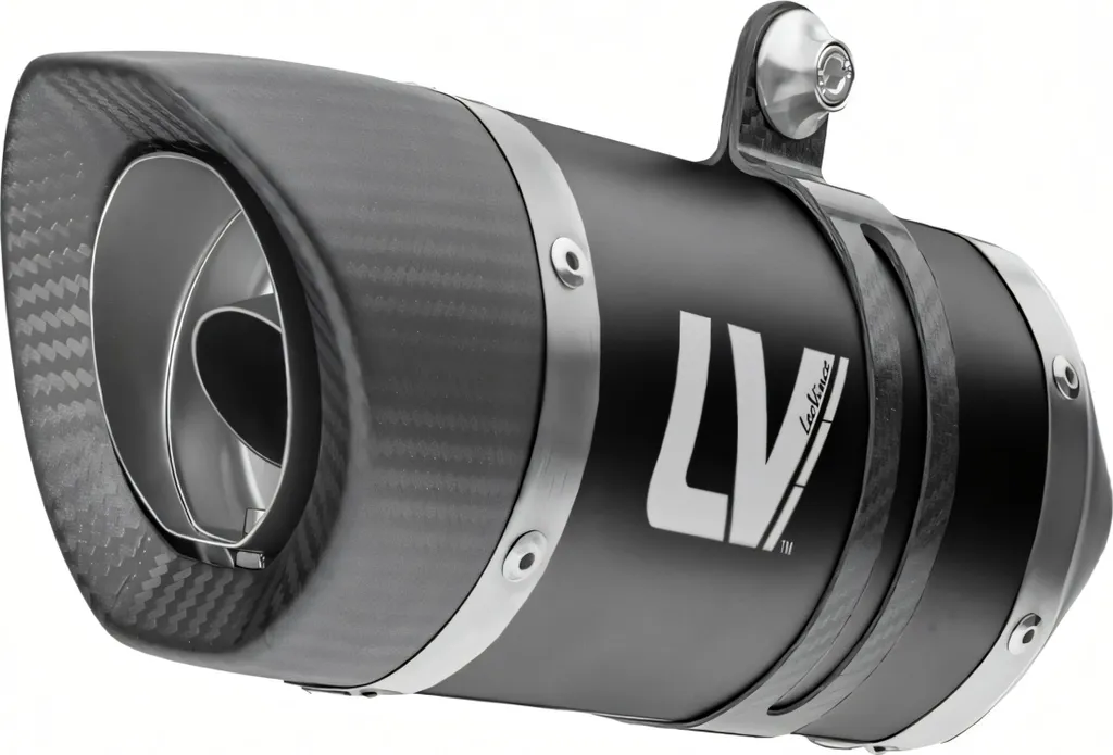 Échappement Slip-On LeoVince LV-10 Inox Noir pour Speed Triple 1200 RS