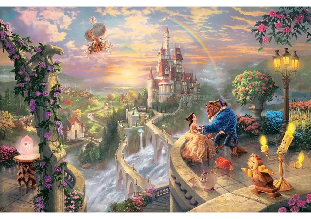 Puzzle Schmidt Disney Kinkade 1000 pièces Finition Premium Haute Précision