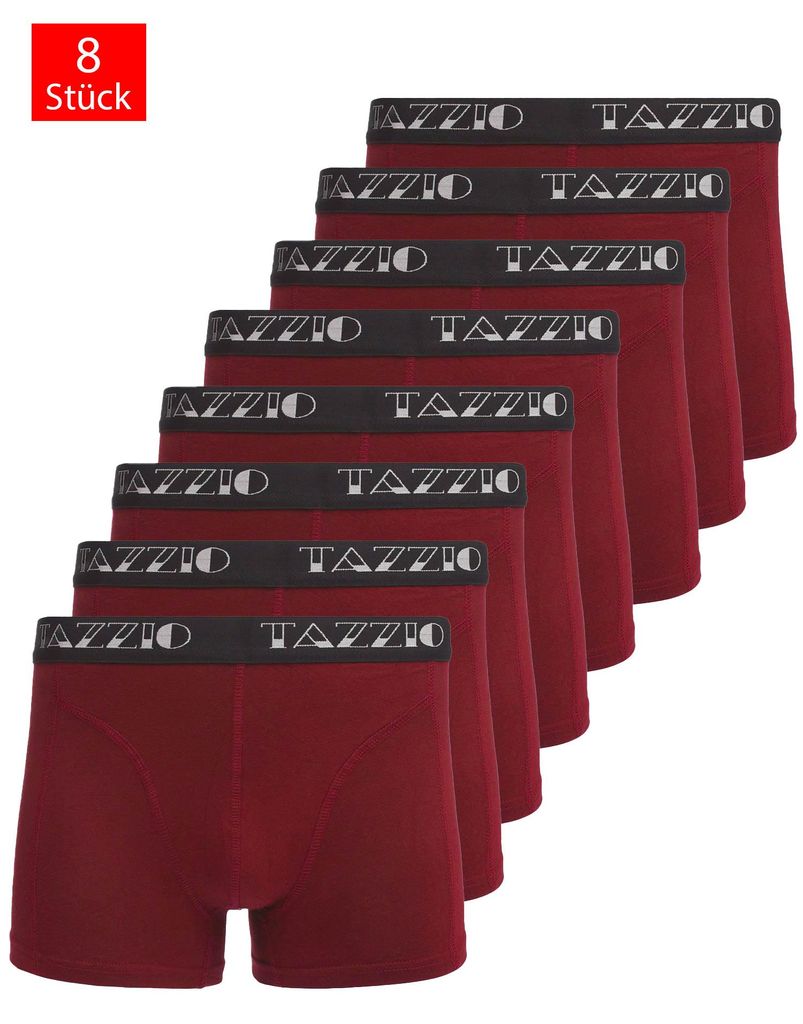 Boxer da uomo Tazzio, confezione da 8 BS1000 (bordeaux, Immagine del prodotto 