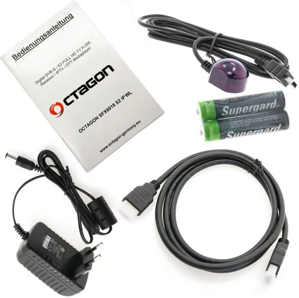 Decoder Octagon SFX6018 S2+IP WL 150Mbit WiFi - Ricevitore DVB-S2 HEVC - 7