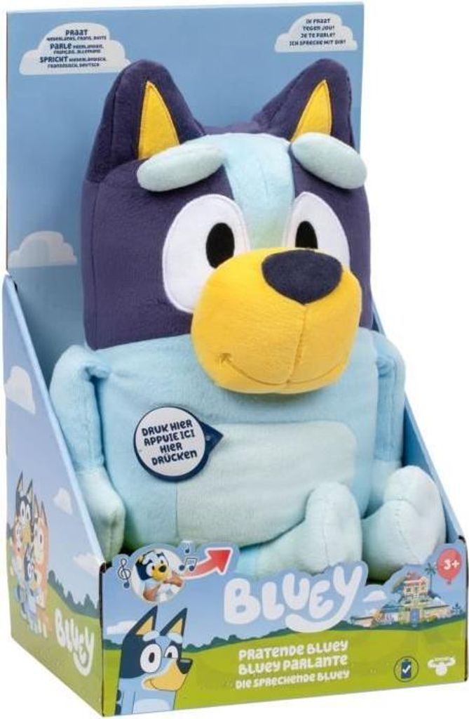 Plyšová hračka Bluey, hovoriaca, 33 cm, oficiálny hlas, Obrázok produktu 