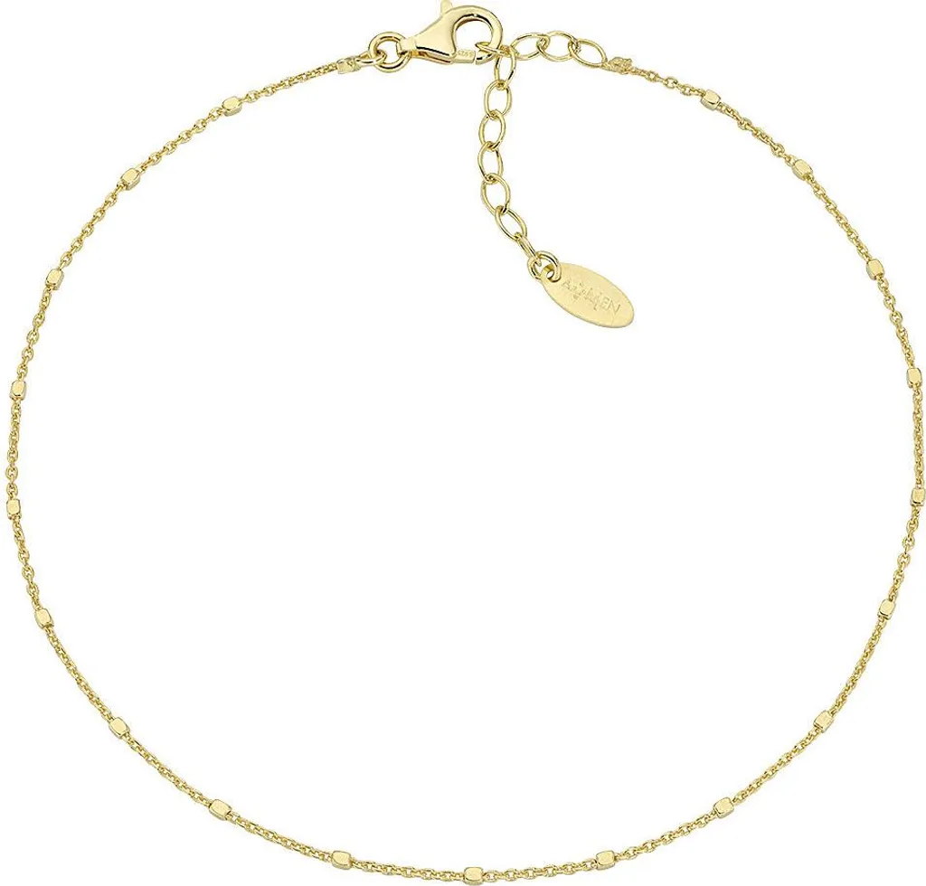 Cavigliera Bestyle In Acciaio Inox A Serpente | Regolabile 22-27 Cm, Larghezza 3 O 5 Mm, Vari Colori, Anallergica - 2