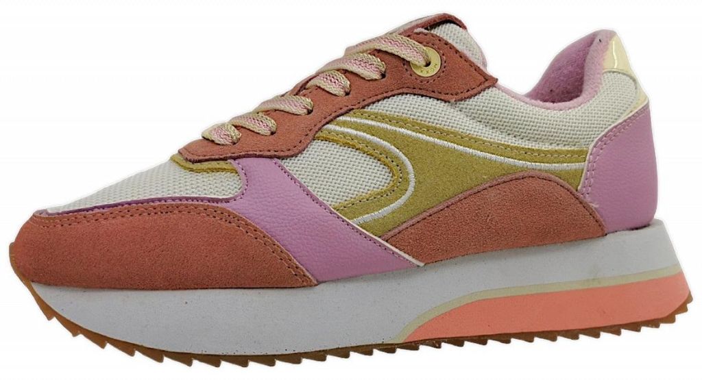Mexx Lava sportlicher Schnürer Rosa in Gr. 40