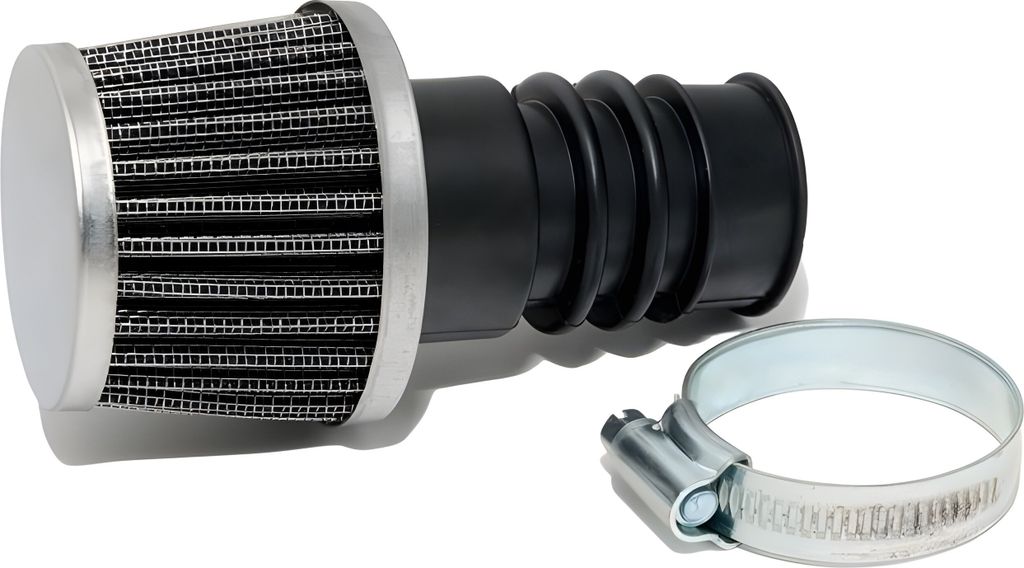 BestPrice Luftfilter (Metallgewebe) 19mm kompatibel mit Puch Maxi Mofa