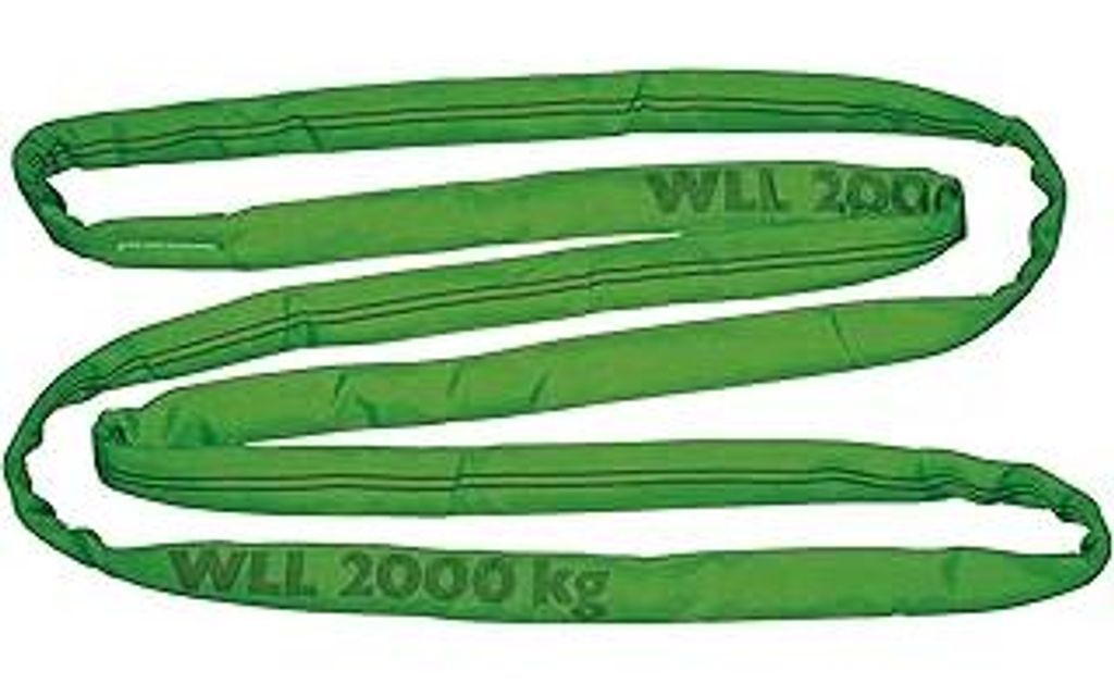 Kerbl Rundschlinge, Tragkraft 2t/4t Umfang 4m, doppelt ummantelt