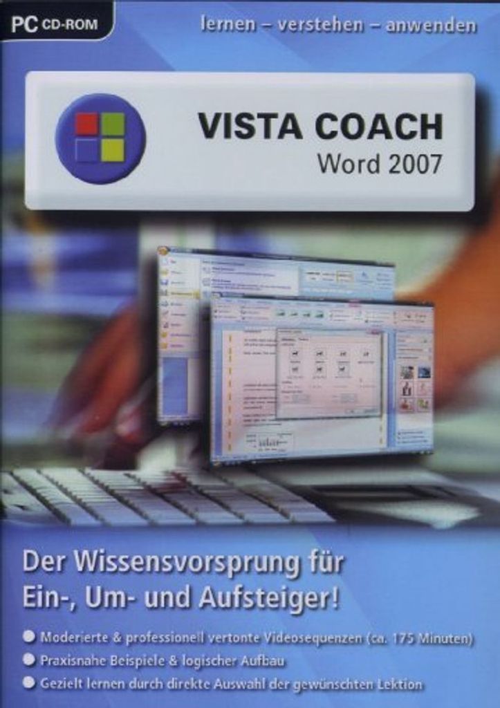 Vista Coach: Word 2007 - DTP - (PC Software / Lernsoftware)