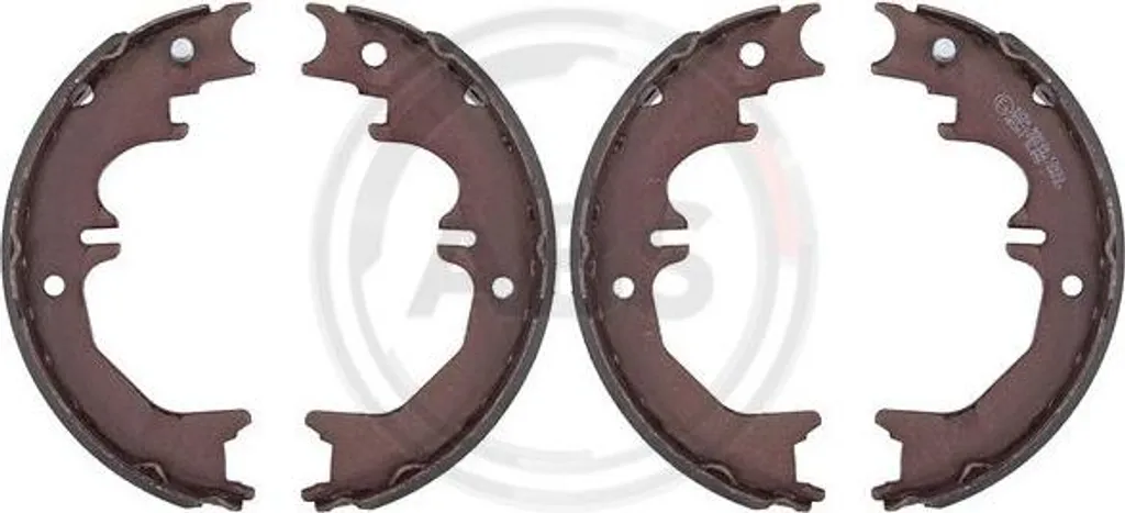 Jeu de mâchoires de frein arrière pour Toyota Land Cruiser - ABS 9256