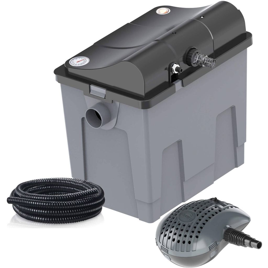 Heissner Durchlauffilter-Set FPU10100-00 9W UVC 3300 l/h Produktbild 