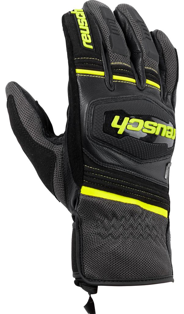 Reusch Upsprint Leder-/Textilhandschuh Kurz für Motorrad mit Knöchelschutz