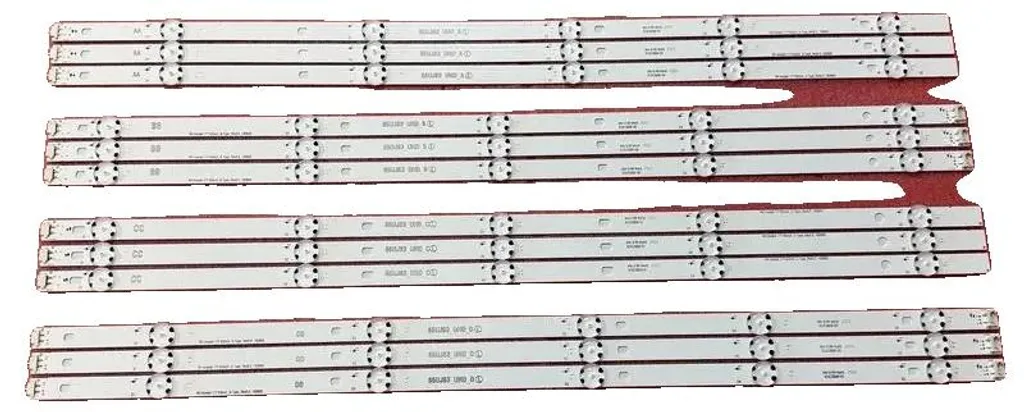 Rétroéclairage LED pour TV 65UJ barre aluminium de 1330 mm