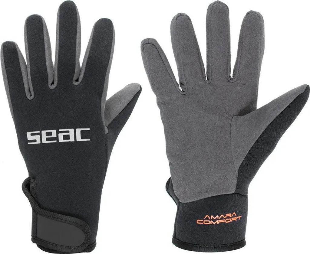 Seacsub Amara Comfort 1.5 Mm Handschuhe Schwarz M Schwarz M