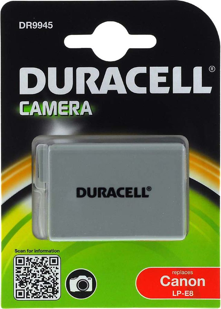 Duracell Akku für Canon EOS 550D