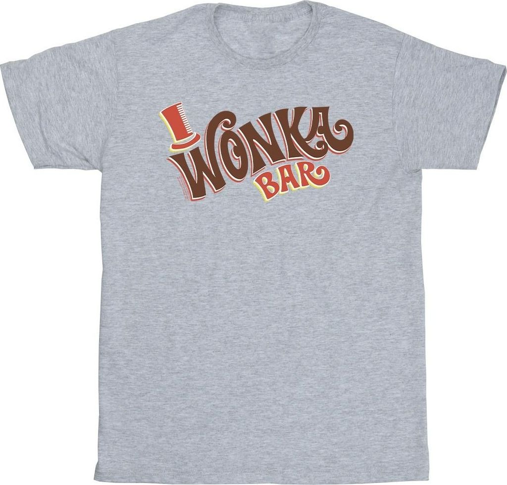 Willy Wonka - "Bar Logo" T-Shirt für Herren BI48715 (M) Produktbild 