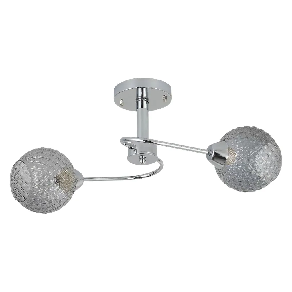 Plafoniera Oakland Milagro Cromo 2xGU10 - Perfetta per LED Intelligenti