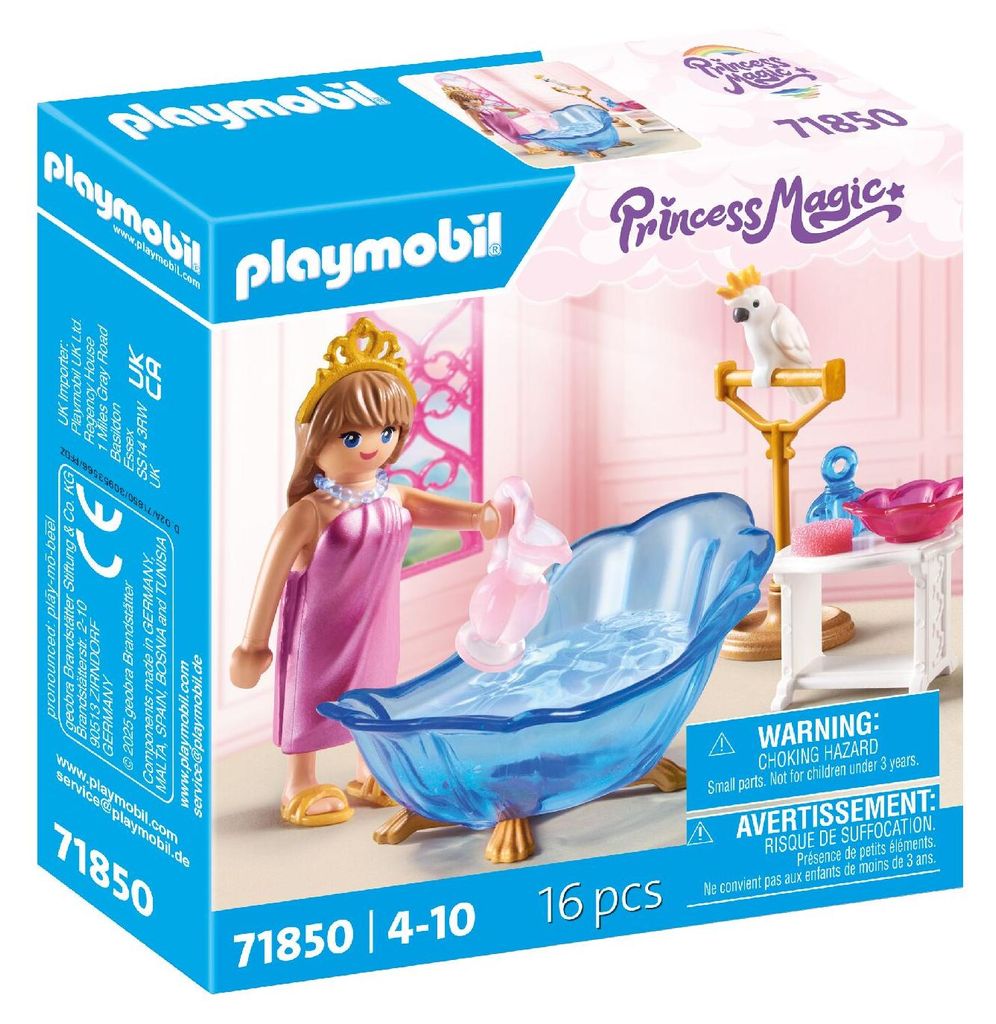 PLAYMOBIL 71850 Salle de bain pour princesse Image du produit 