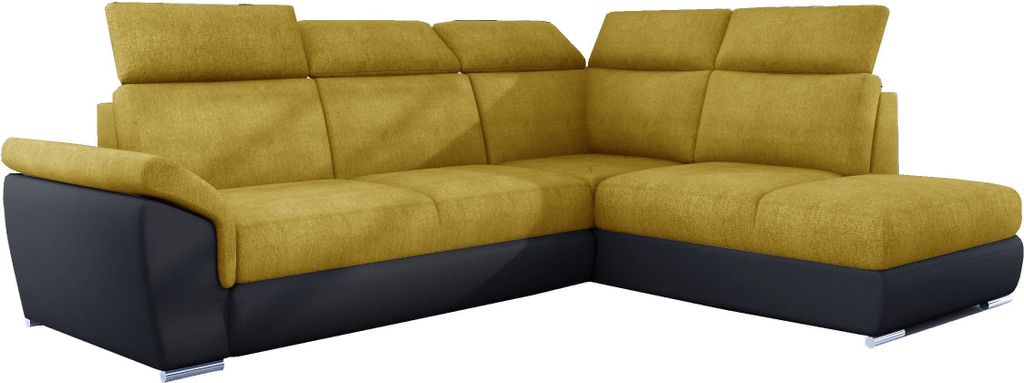 Großes Multifunktionssofa, Ecksofa, Ecksofa mit Schlaffunktion, Bettsofa mit Bettzeugablage, klassischer Stil, L-förmiges Sofa moderne Inneneinri...