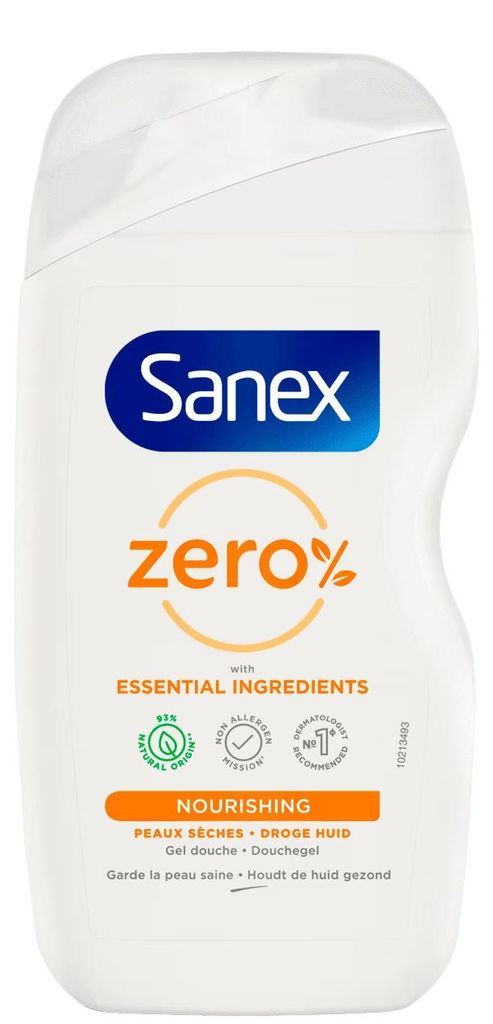 SANEX Zero Vyživující sprchový gel 400 ml Obrázek produktu 