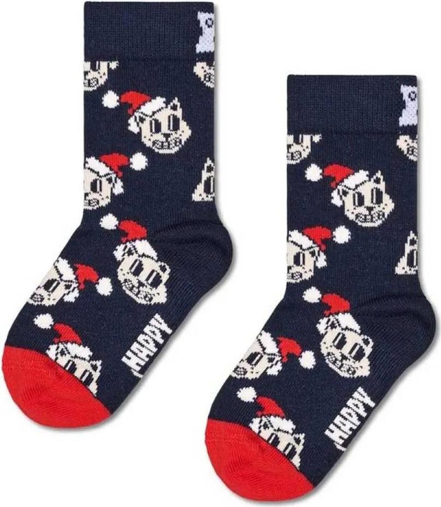 Hs By Happy Socks Holida Years Cat Crew-socken Blau EU 28-31 Jungen,Mädchen Blau EU 28-31