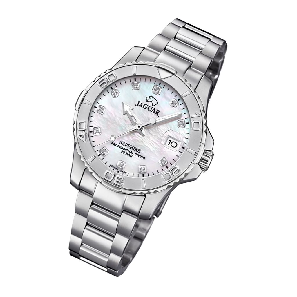 Jaguar J870/1 COUPLE DIVER orologio da donna in acciaio Immagine del prodotto 