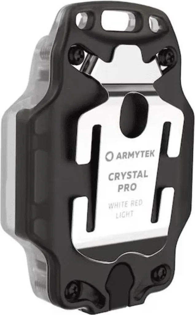 Lampe Crystal Pro grise 220lm Armytek avec faisceau large et port USB