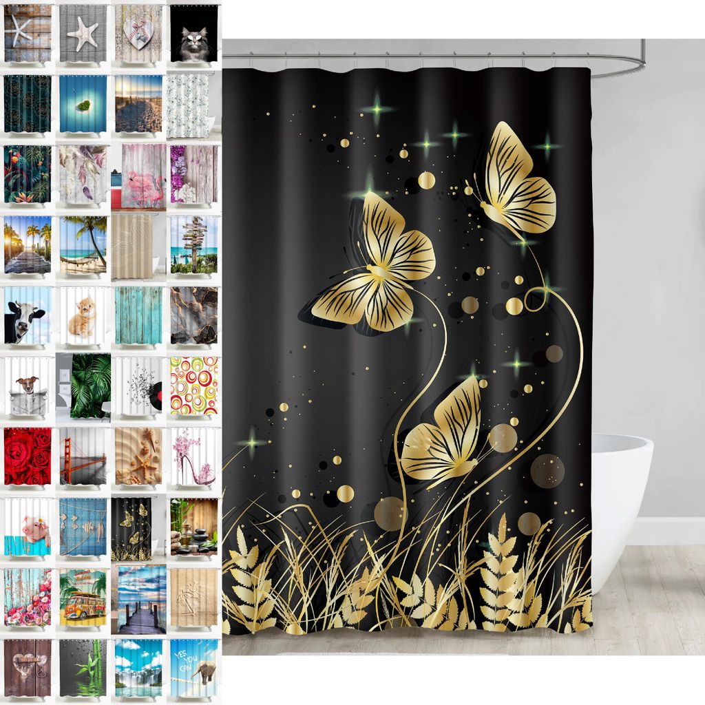 SANILO® Duschvorhang Silhouette 180 x 200 cm Produktbild 
