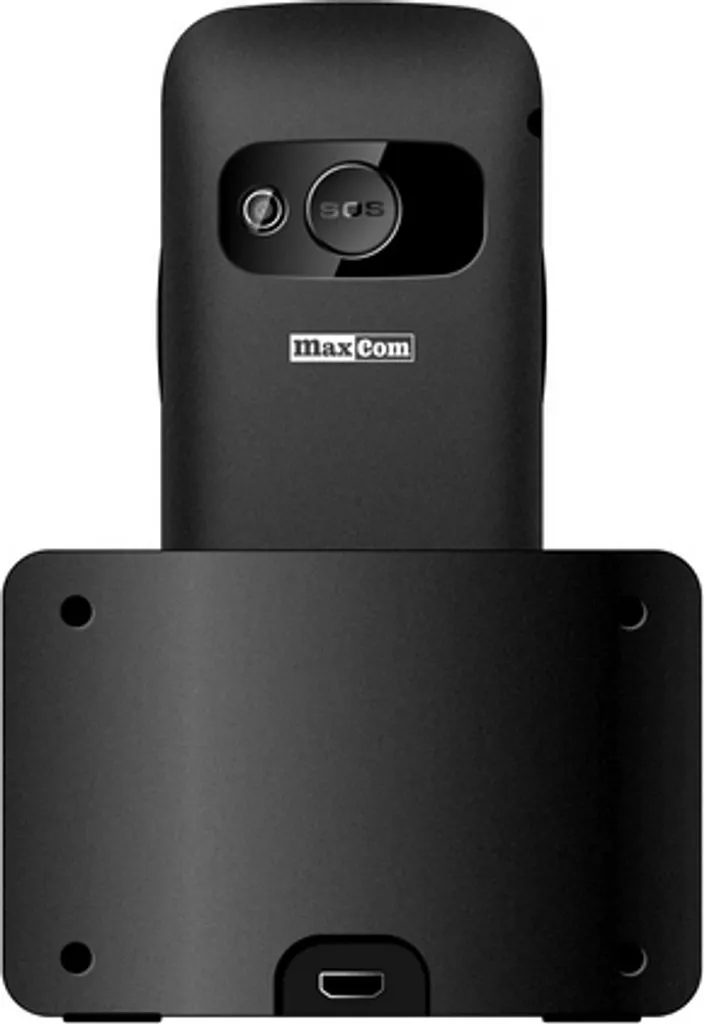 Téléphone portable Maxcom MM720 pour téléphoner simplement en noir