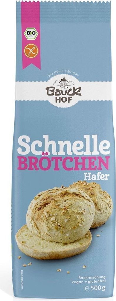 MIESZANKA DO WYPIEKU BUŁEK Z NASIONAMI BEZGLUTENOWA 500 g - BAUCK HOF