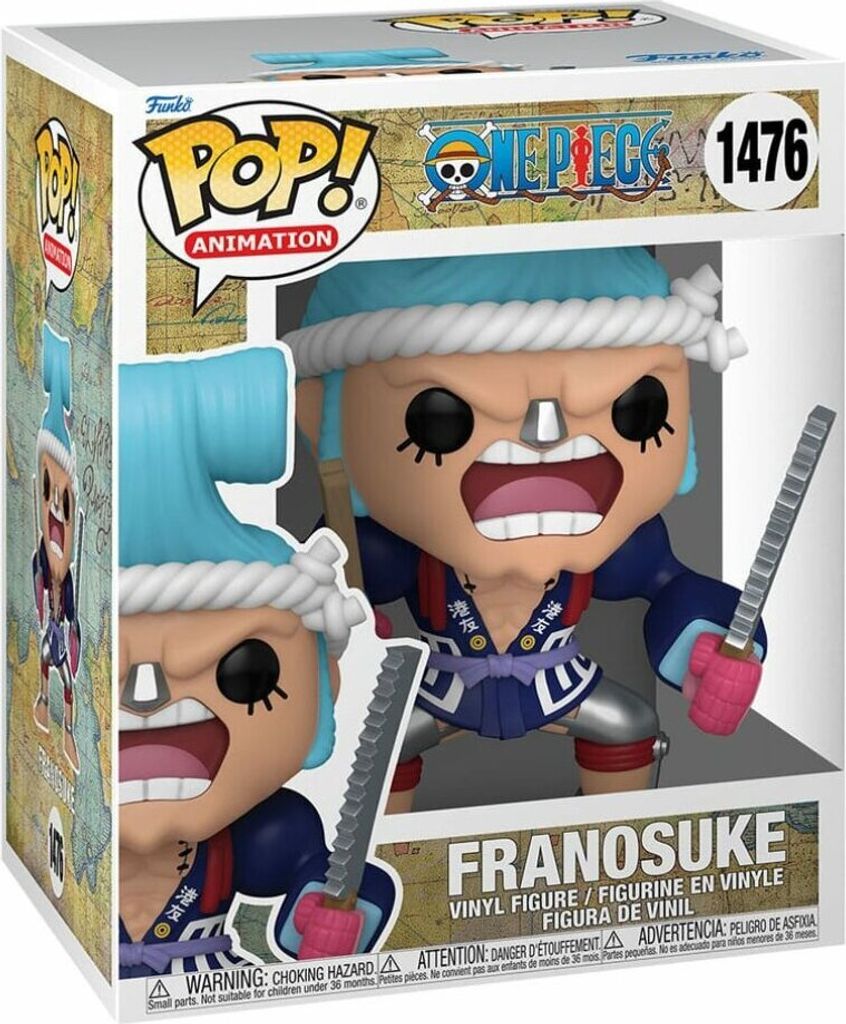 FUNKO POP - Animazione - One Piece Franosuke Wano #1476 Immagine del prodotto 