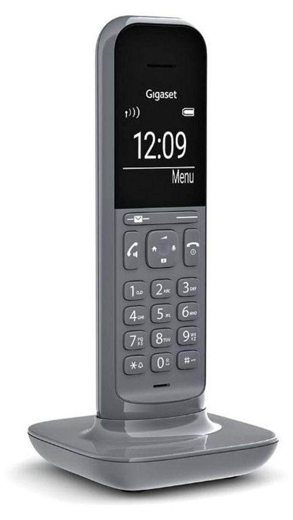 Gigaset CL390HX DECT Mobilteil Design Telefon Basis HD Produktbild 