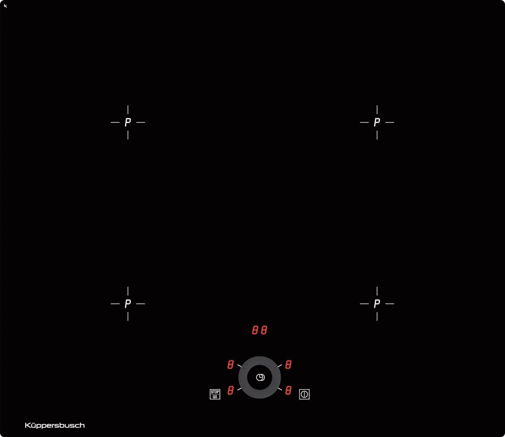 Küppersbusch Induktionskochfeld autark 59.8 cm - inkl.