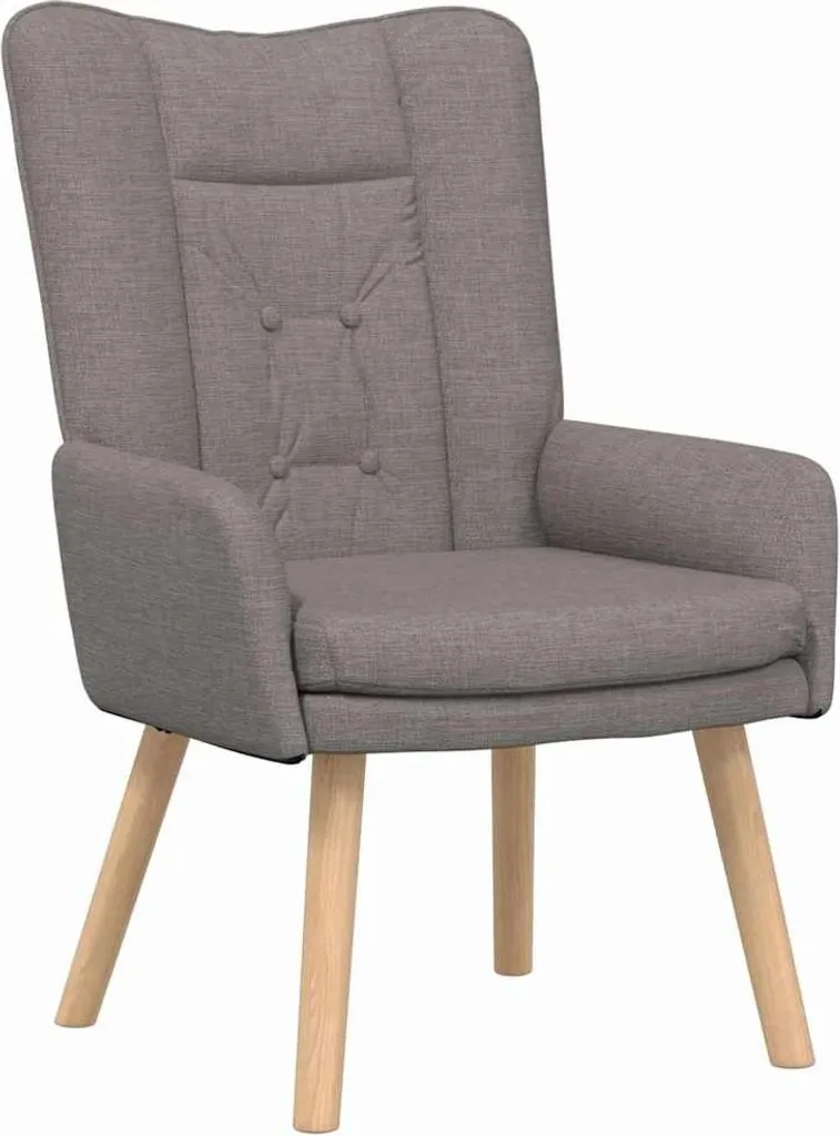 Offerta Poltrona vidaXL Taupe 63x67x94 cm - Miglior Prezzo Online