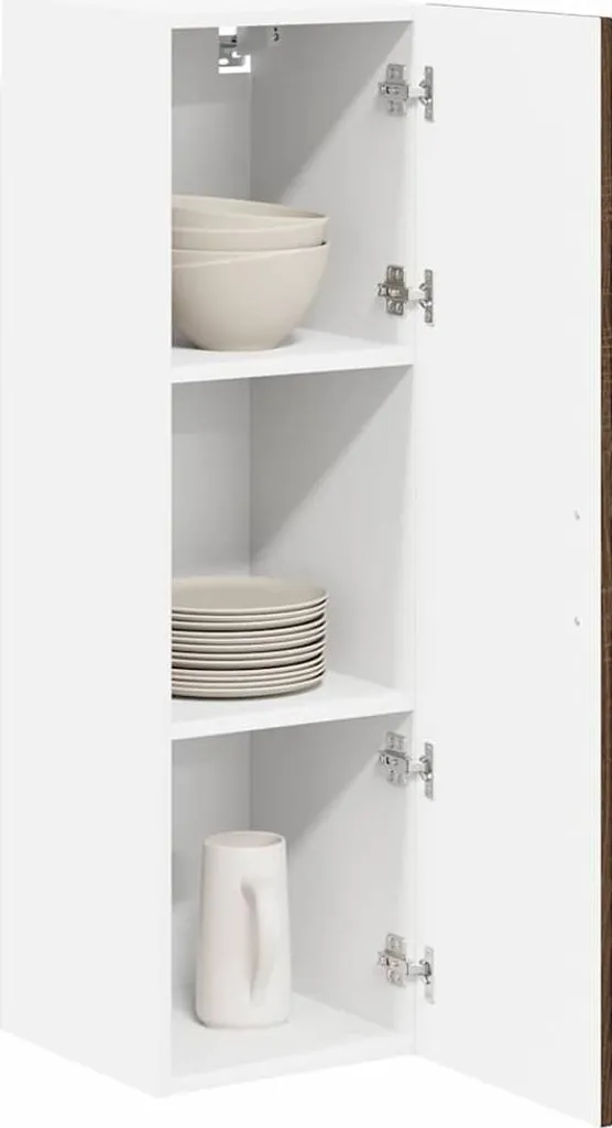 Mobiletto Loft 30x100 cm Rovere Scuro | Storage Cucina Slim vidaXL - 3