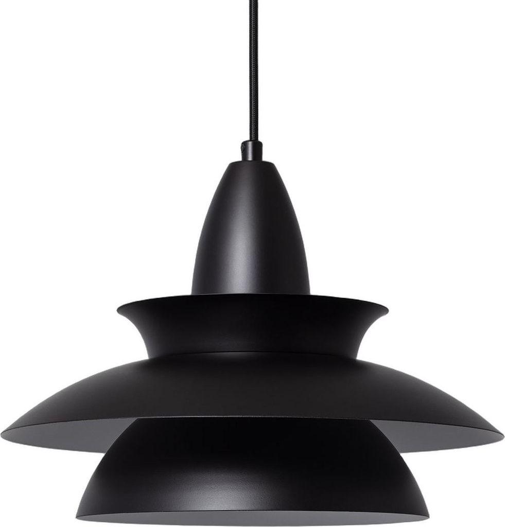 Pendelleuchte aus Metall Ballnew Schwarz