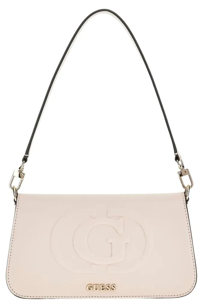 Petit Sac à Main Guess Eco Mietta Stone - Sacoche Femme Bandoulière