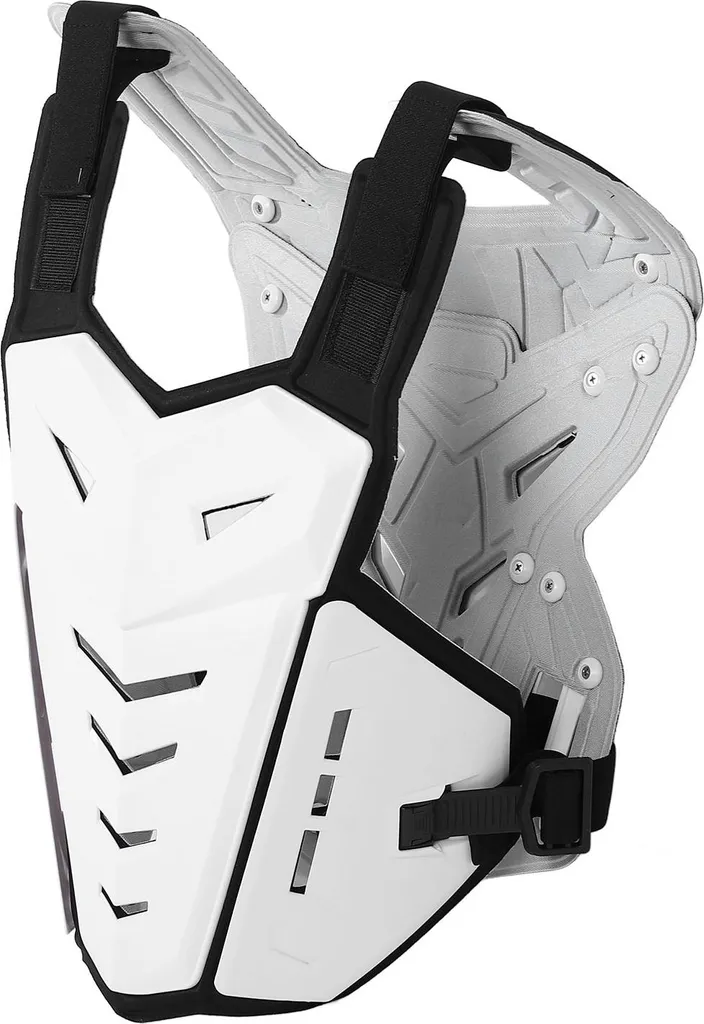 Veste de protection pectorale et dorsale ajustable pour le cyclisme