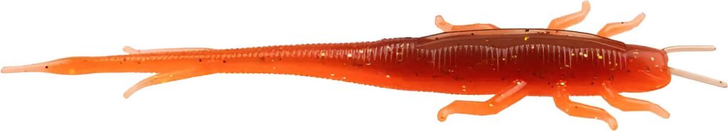 Zeck Fishing BA Shaky Sneaker 6 cm Cappuccino Fire 11 Stück