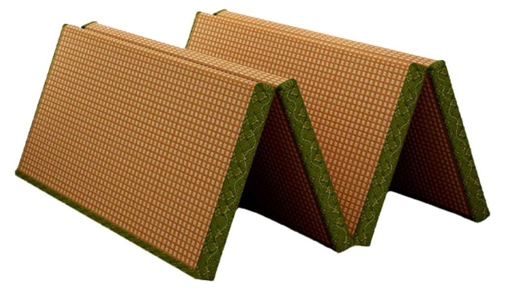 Verdickte japanische Tatami-Matratze, traditionelle faltbare Futon-Bodenmatte für Komfort, weich und langlebig, japanischer Stil, Schlafbettwäsche