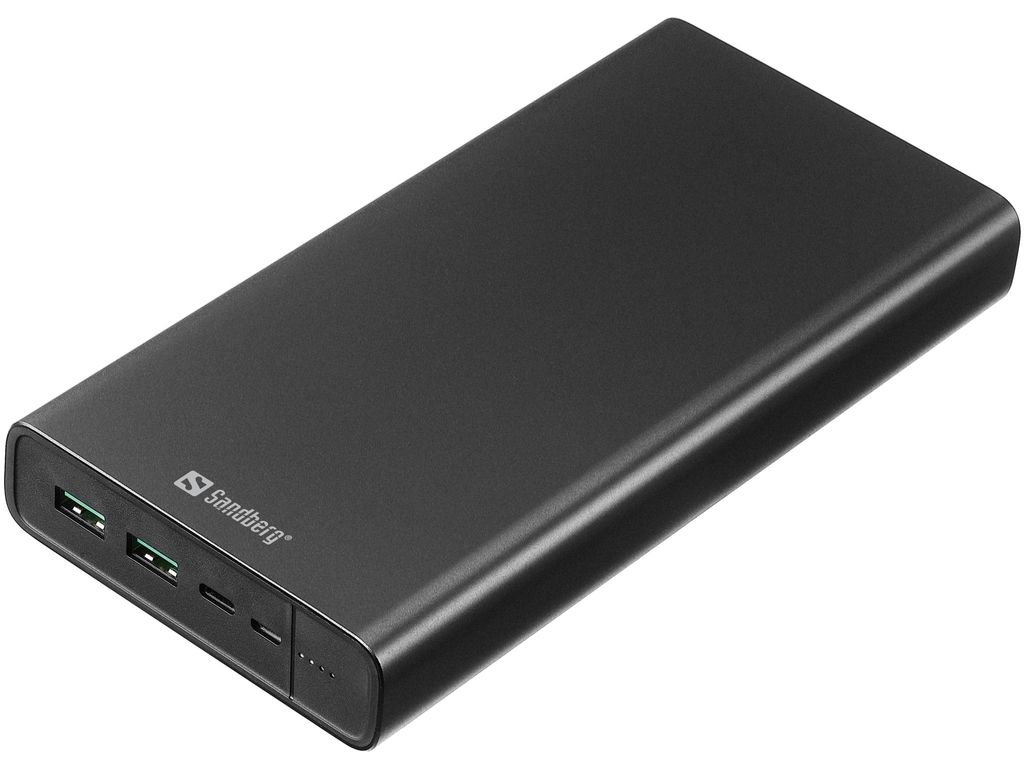 Sandberg 420-63 Powerbank 38400mAh 100W 2xUSB-A/USB-C Produktbild 