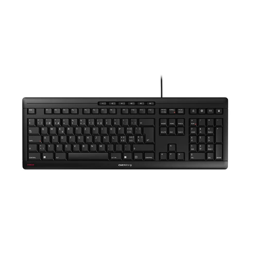 Clavier Cherry JK-8500CH-0 Idéal pour la Rédaction et le Bureau Pro CH