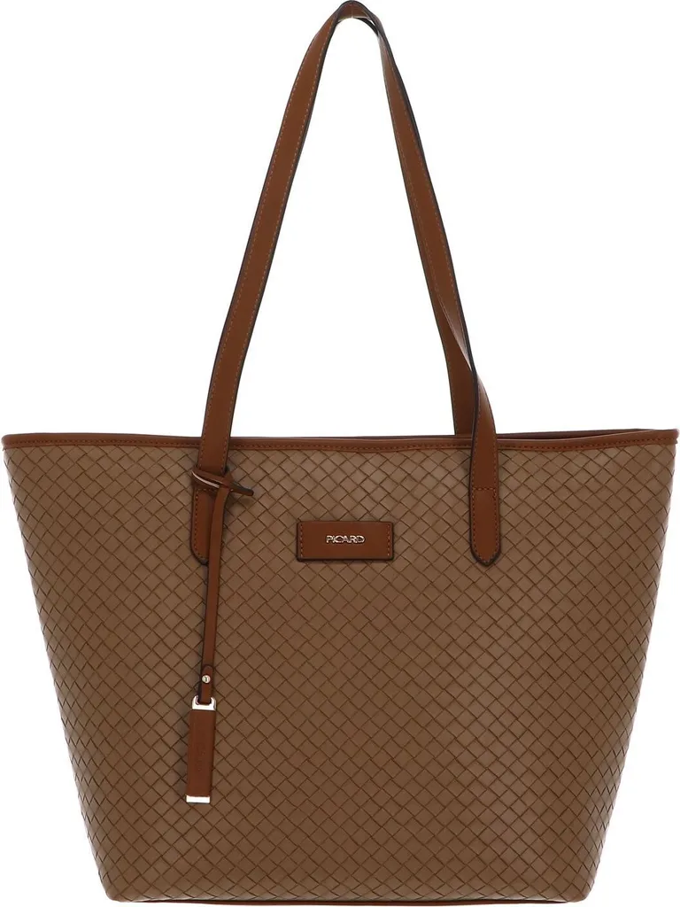 Sac Shopper Idéal pour le Travail et le Shopping en Marron Hazel